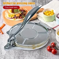 6.5 Inch Heavy-Duty Aluminum Alloy Tortilla Press - Cookware for Effortless Roti, Quesadilla, Pizza,