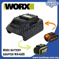 Worx battery adapter WA4600