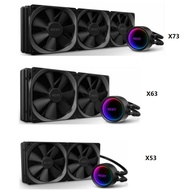 NZXT AIO X53/X63/X73 CPU water cooler for LGA1700/115x/1200/1366/2011/2011-V3 and AM4/TR4