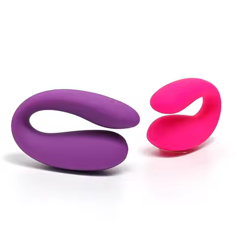 Small Powerful U-Shape Wearable Vibrator Clitoral Stimulator G-Spot Vaginal Massager Adult Toys for 