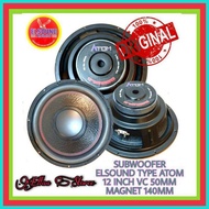 Subwoofer ELSOUND 12 inch Type ATOM Magnet 140 / 12 Mb-008 / Coil 50mm