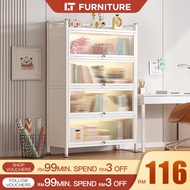 Cabinet Storage Book Cabinet Display Cabinet Snacks Storage Multi-layer Shelf Organizer Almari Buku 