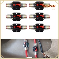 ROWANSG DC Resettable Circuit Breaker, 60A 50A 40A 30A Resettable Insurance Self Recovery Circuit Br