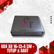 Plastic Box X8 16x13x4 cm For DIY Electronic Project