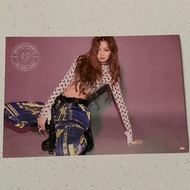 JENNIE DDU DU DDU DU JAPANESE SINGLE ALBUM OFFICIAL POSTCARD