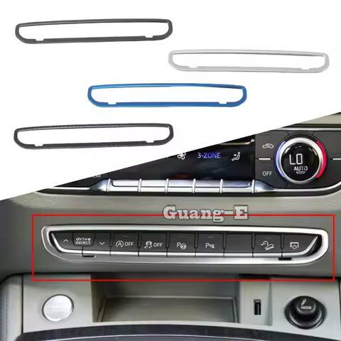 For Audi Q5 Q5L 2018 2019 2020 2021 2022 2023 Car Central Control Button Trim Cover Decoration Trim 