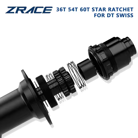 ZRACE Star Ratchet DLC Coated 36T 54T 60T Upgrade Service Kit for DT Swiss 180 240 350 Rear Hub High