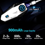 TNICER T2 helmet Bluetooth intercom headset