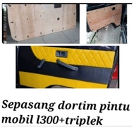 L300 pickup car door Cover add plywood, l300 car trim + plywood