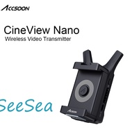 Accsoon CineView Nano Wireless Video Transmitter & Receiver Compatibe for SmartPhone Cameras Stabili