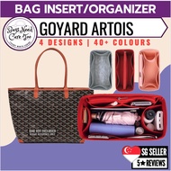 [𝐁𝐍𝐂𝐓👜]🧡 Bag Insert Organizer for Goyard Artois Tote | Felt Bag In Bag Customized Organiser | Many D