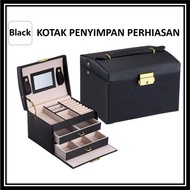 Jewelry box jewelry Storage box Storage Case 2 Layer jewelry Holder Gold Ring Bracelet Necklace Stor