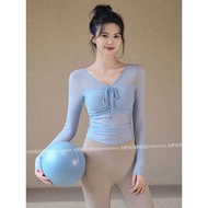 Yoga Clothes Women's Slim-fit Long-sleeved High-value Pilates Fitness Clothes