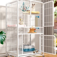 Three-Tier House House Household Indoor Cat Litter Oversized Two-Tier Cat Cage Small Model Free Spac