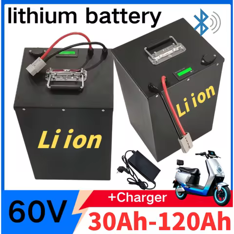 60V 20Ah 30Ah 40Ah 50Ah 60Ah 80Ah 100Ah 120Ah lithium ion battery pack for 1000W 2000W 3000W 5000W 6