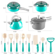 12-Piece Set, Children's Kitchen Cooking Set, Mini Version Toys Cooking Utensils, Cooking Utensils S