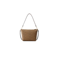 FION Monogram PVC with Leather Duotone Crossbody and Shoulder Bag