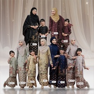 ANGGUN COTTON Baju Kurung Adelia Sedondon Material Dobby Dubai Silk Cutting Moden