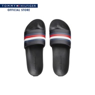 Tommy Hilfiger รองเท้าแตะ ผู้ชาย รุ่น FM0FM05233 BDS - สีดำ