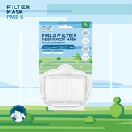 หน้ากากอนามัย FLOMAX (โฟลแมกซ์) FFP3 หน้ากากป้องกันฝุ่นละออง PM2.5 99% (Air purifying mask) (บรรจุ 1 ชิ้น)