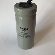 CD60 Motor Start Run Capacitor CD60 200UF 275VAC Starting capacitor 200UF 50*100