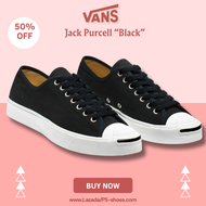 รองเท้าผ้าใบสีดำ Converse jack purcell black OST1992-1351-1-37 รองเท้าผ้าใบคอนเวิร์ส