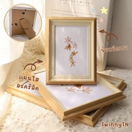 Minimalist Table Picture Frame Serrated Edge Wall-Mounted Size 4x6 5x7 6x8 8x10 A4