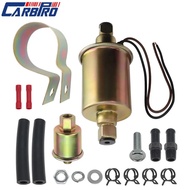 E8012S 12V Universal Electric Fuel Pump Micro Inline Low Pressure Pump 5-9 PSI, 30 GPH for Gas Diese