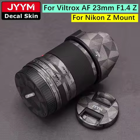 For Viltrox AF 23mm F1.4 Z Decal Skin Vinyl Wrap Film Camera Lens Body Protective Sticker Coat For N