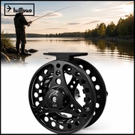 LUOLVUO Fly Fishing Reel, 5/6 WT Aluminum Alloy Fly Reel, Durable 85mm Diameter 2+1BB Bearings Fishi