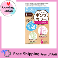 Bigen Hair Coloring Pump Color Refill 6 dark brown 4 light brown 3RB rich brown 4CA Cafe Brown Direc