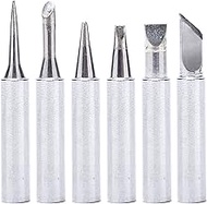 YIHUA #1401 Soldering Iron Tips Set (6PCS) Long-Life Type for YIHUA 926LED-III(110W,Red), 939D+ III 