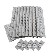 LMS70 50 ชิ้น LED แบ็คไลท์สตริป ลวด 2M ซ่อมทีวี LED 32-65 อุปกรณ์เสริมแถบไฟ ลูกปัดแบ็คไลท์ 3V ลูกปัด