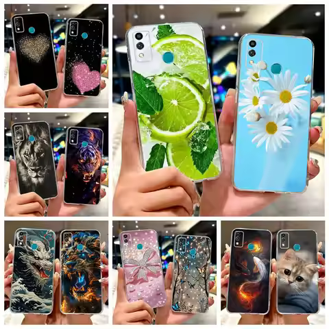 For Honor 9X Lite Case JSN-L21 JSN-L22 JSN-L23 Luxury Painted Cover Soft Slim Phone Case For Honor 1