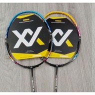 maxx blizzard m2 raket badminton free string and grip badminton racket