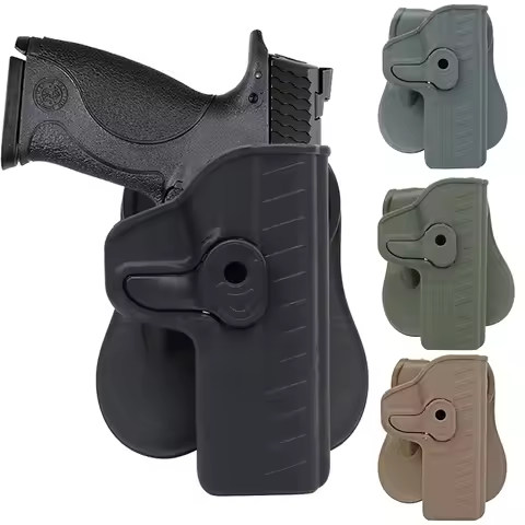 Tactical S&W M&P 9mm M2.0 Pistol Holster Girsan MC28 SA Belt Waist Holster Airsoft Gun Case Paddle H