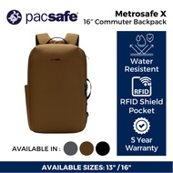 Pacsafe Metrosafe X 16" Anti-Theft Commuter Backpack (Black)