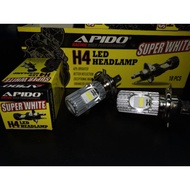 APIDO LED LIGHT BULB H4 / CPU T19 FOR LC135 V1-V2-V4-V6 Y15ZR V1 SRL115 FZ150 V1 V2 EX5  HONDA YAMAH