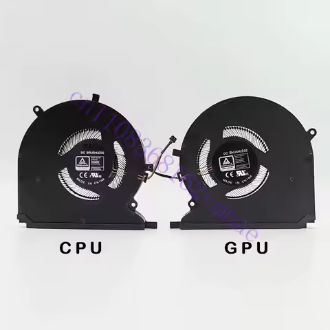 Laptop CPU GPU Cooling Fan For Razer Blade 14 2021 RZ09-0370 Ryzen 9 5900HX RTX 3070 RTX 3080
