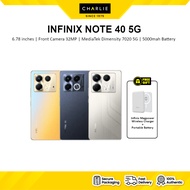 INFINIX NOTE 40 5G SMARTPHONE (12GB RAM+512GB ROM) | ORIGINAL INFINIX MALAYSIA