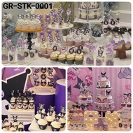 GR-STK-0001 sticker cup kuromi stellalou cinnamon roll goodybag (TPK)