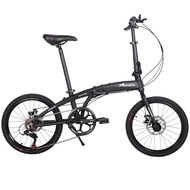 HACHIKO HACHIKO HA-01 PRO COLLECTORS EDITION | Aluminium Fold Bicycle | Stealth Black
