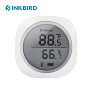 Inkbird IBS-TH1 Plus Bluetooth อุณหภูมิความชื้นเครื่องบันทึกข้อมูล Logger Monitor Indoor/Outdoor Room Hygrometer หน้าจอ LCD ขนาดใหญ่ ภายนอกโลหะ Probe รองรับ IOS และ Android APP เห็ดเรือนกระจกการงอกC/F อ่าน