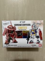 代理版 鋼彈 FW CONVERGE 海外限定 電鍍配色 RX-78-2 ZAKU II 薩克