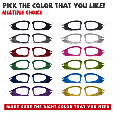 xyqrenrr Replacement Side Blinders For Oakley Juliet X Metal Sunglass -Multi Choice