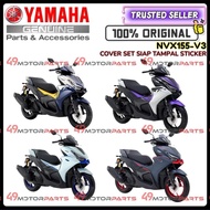 100% ORIGINAL NVX V3 NVX SP NVX V3 ABS BODY COVER SET COVERSET SIAP TAMPAL D14-F1000-A0-P0 D15-F1000