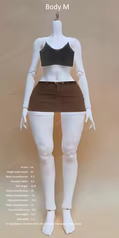 HeHeBJD 1/4 body boy body girl body of you choise