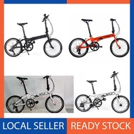 ALLOY BRAKE  ▧✒►Folding Bike 20 Inch Aluminium Alloy 9 Speed Commuter City High Steel Bike Rim Brake