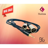 blackline mini stereo to 2xlr 1.5meter