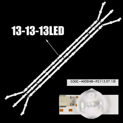 LED Strip For UE40H5304AK UN40H6203 UN40EH5000W UE40H6203 UE40H6203 D3GE-400SMB-R1 D3GE-400SMB-R2 BN